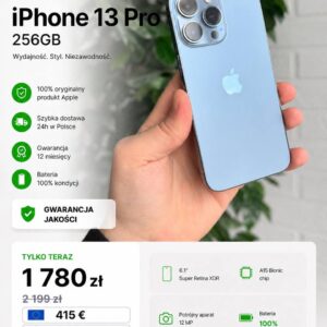 iPhone 13 Pro 256GB Niebieski