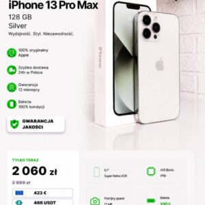 iPhone 13 Pro Max 128GB Silver