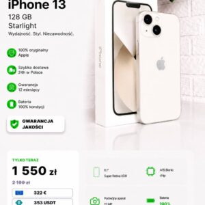 iPhone 13 128GB Starlight