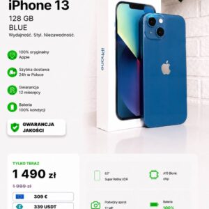 iPhone 13 128GB Blue