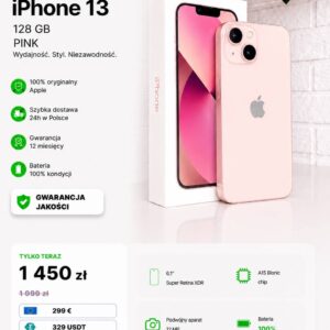 iPhone 13 128GB Pink