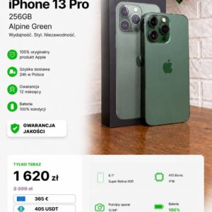 iPhone 13 Pro 256GB Alpine Green