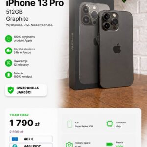 iPhone 13 Pro 512GB Graphite