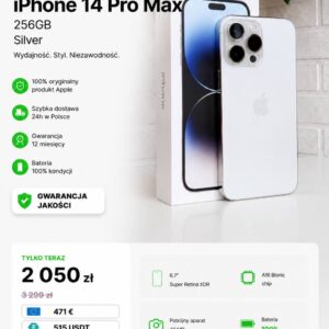 iPhone 14 Pro Max 256GB Silver