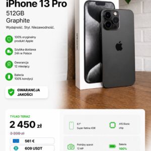 iPhone 13 Pro 512GB Graphite
