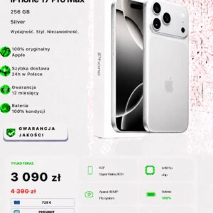 iPhone 17 Pro Max 256 GB Silver