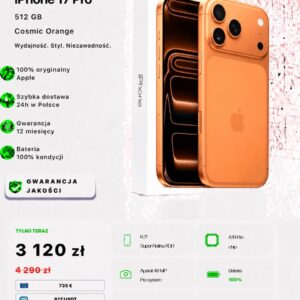 iPhone 17 Pro 512 GB Cosmic Orange 🧡