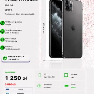 iPhone 11 Pro Max 256 GB Space Gray