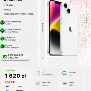 iPhone 14 128 GB White