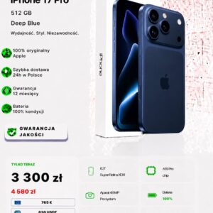 iPhone 17 Pro 512 GB Deep Blue