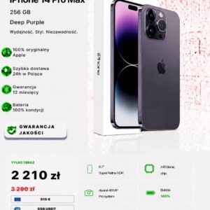 iPhone 14 Pro Max 256 GB Deep Purple