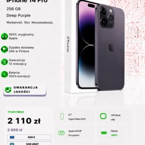 iPhone 14 Pro 256 GB Deep Purple