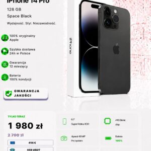 iPhone 14 Pro 128 GB Space Black
