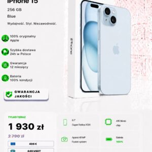 iPhone 15 256 GB Blue