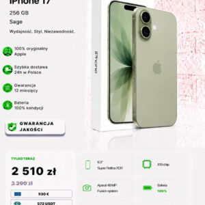 iPhone 17 256 GB Sage
