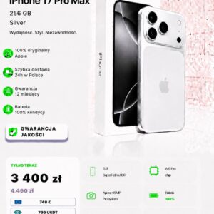iPhone 17 Pro Max 256 GB Silver