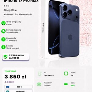 iPhone 17 Pro Max 1 TB Deep Blue