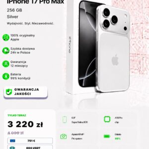 iPhone 17 Pro Max 256 GB Silver