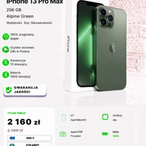 iPhone 13 Pro Max 256 GB Alpine Green