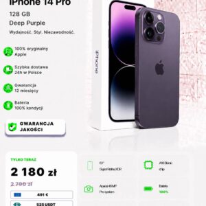 iPhone 14 Pro 128 GB Deep Purple