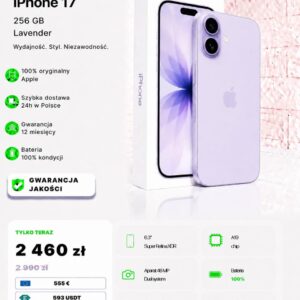 iPhone 17 256 GB Lavender